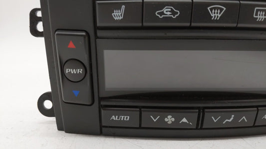 2004 Cadillac Srx Climate Control Module Temperature AC/Heater Replacement P/N:25774224 25765160 Fits OEM Used Auto Parts
