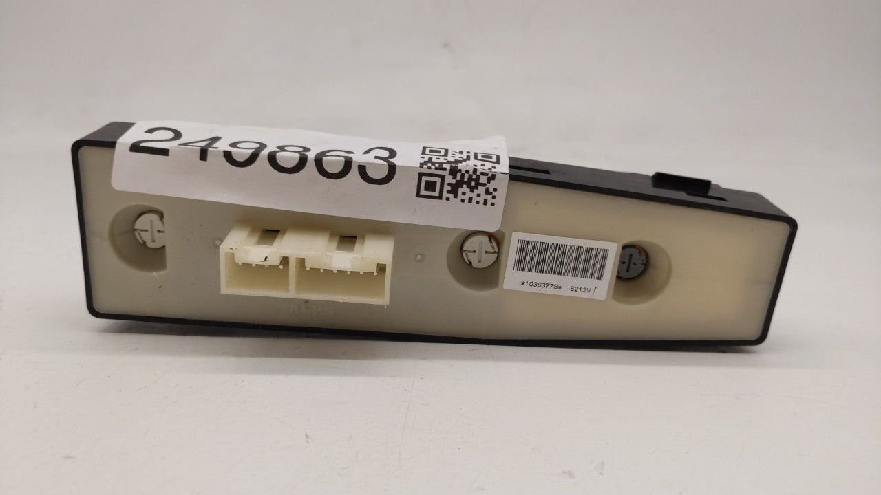 2004-2006 Cadillac Srx Master Power Window Switch Replacement Driver Side Left P/N:25749098 10363778 Fits OEM Used Auto Part