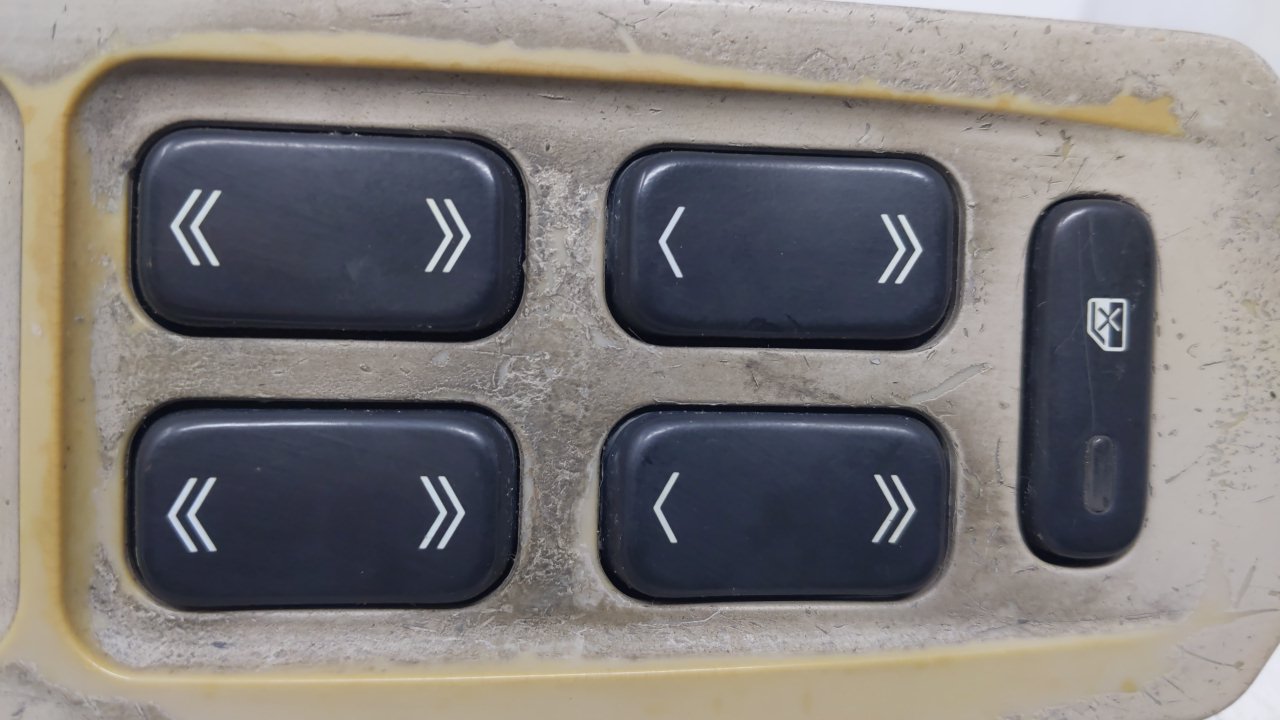 2004 Cadillac Srx Master Power Window Switch Replacement Driver Side Left Fits OEM Used Auto Parts - Oemusedautoparts1.com