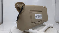 2004 Cadillac Srx Sun Visor Shade Replacement Driver Left Mirror Fits OEM Used Auto Parts - Oemusedautoparts1.com