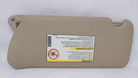 2004 Cadillac Srx Passenger Right Sun Visor Sunvisor Tan - Oemusedautoparts1.com