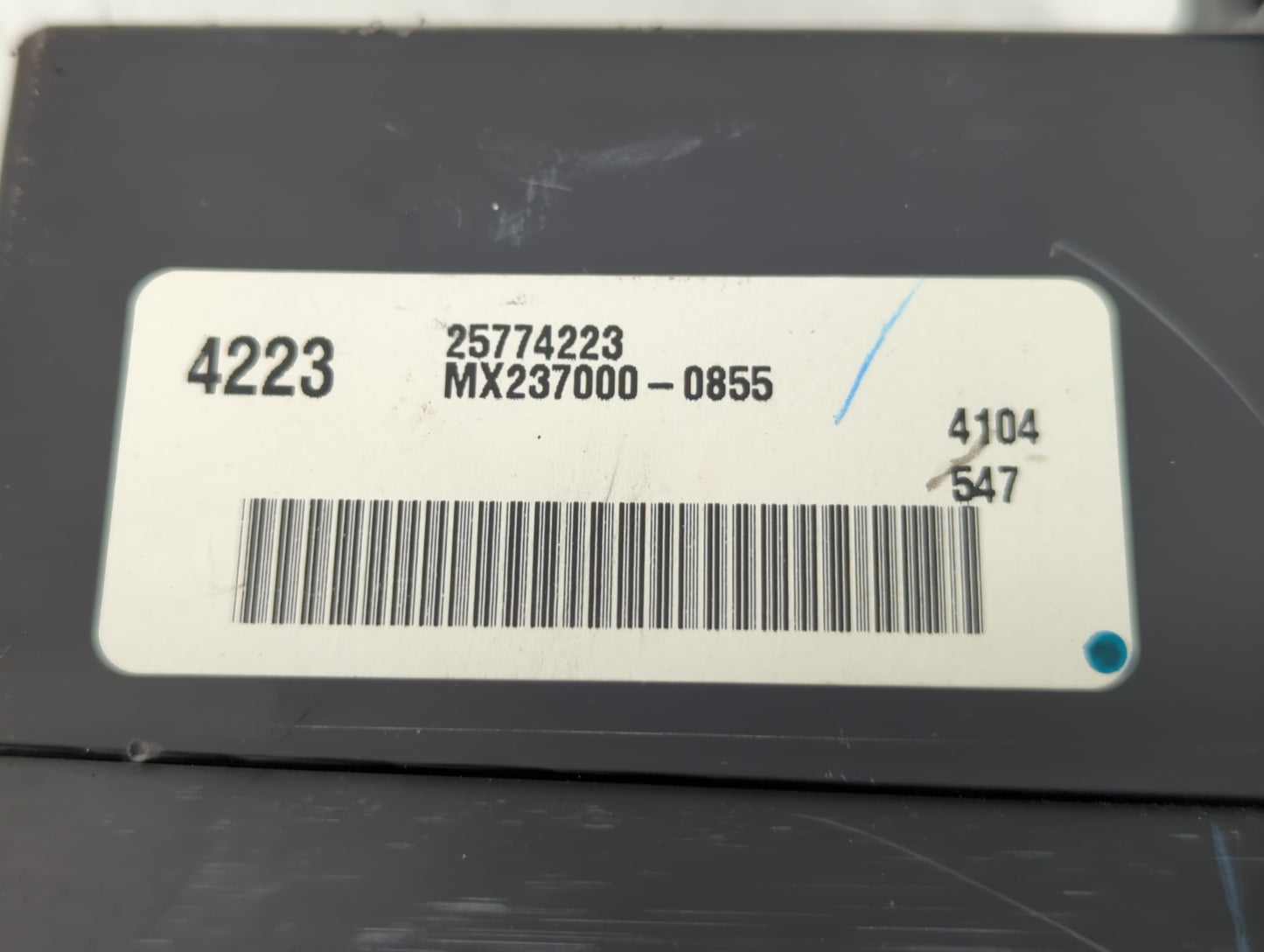 2004 Cadillac Srx Climate Control Module Temperature AC/Heater Replacement P/N:MX237000-0855 25774223 Fits OEM Used Auto Par