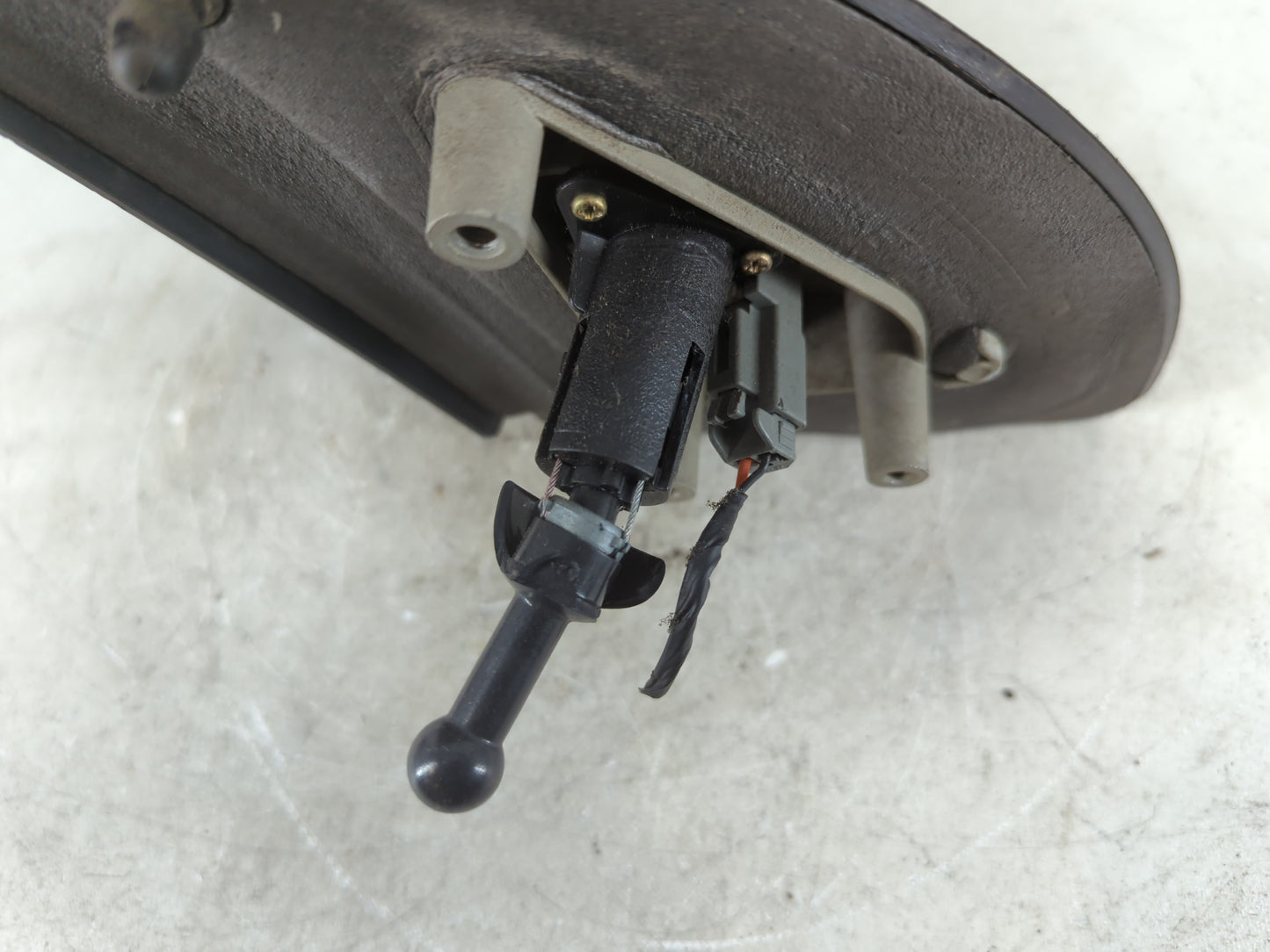 2004-2005 Chevrolet Aveo Driver Left Side View Manual Door Mirror Orange - Oemusedautoparts1.com