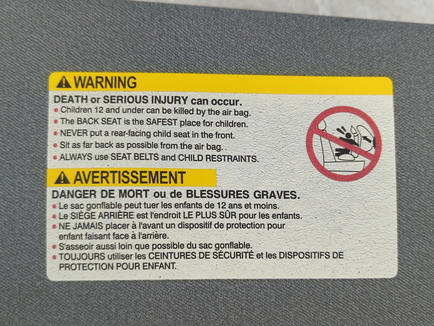 2004-2005 Chevrolet Aveo Sun Visor Shade Replacement Passenger Right Mirror Fits Fits 2004 2005 OEM Used Auto Parts - Oemuse