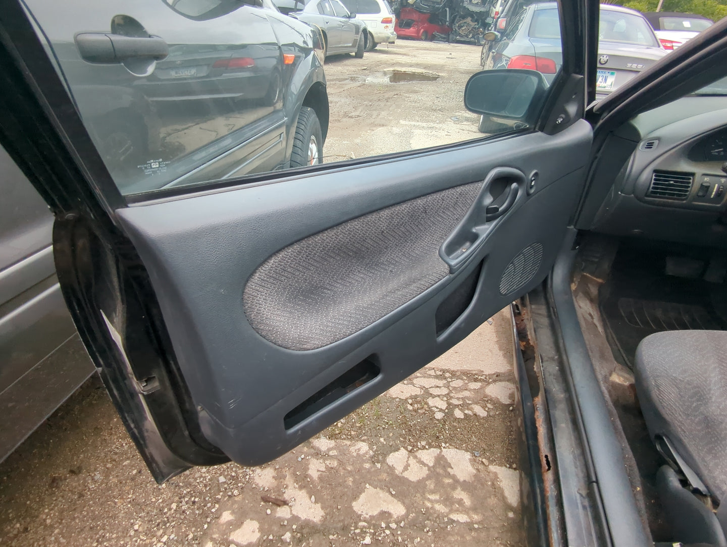 2004 Chevrolet Cavalier Front Left Driver Interior Door Panel Trim - Oemusedautoparts1.com