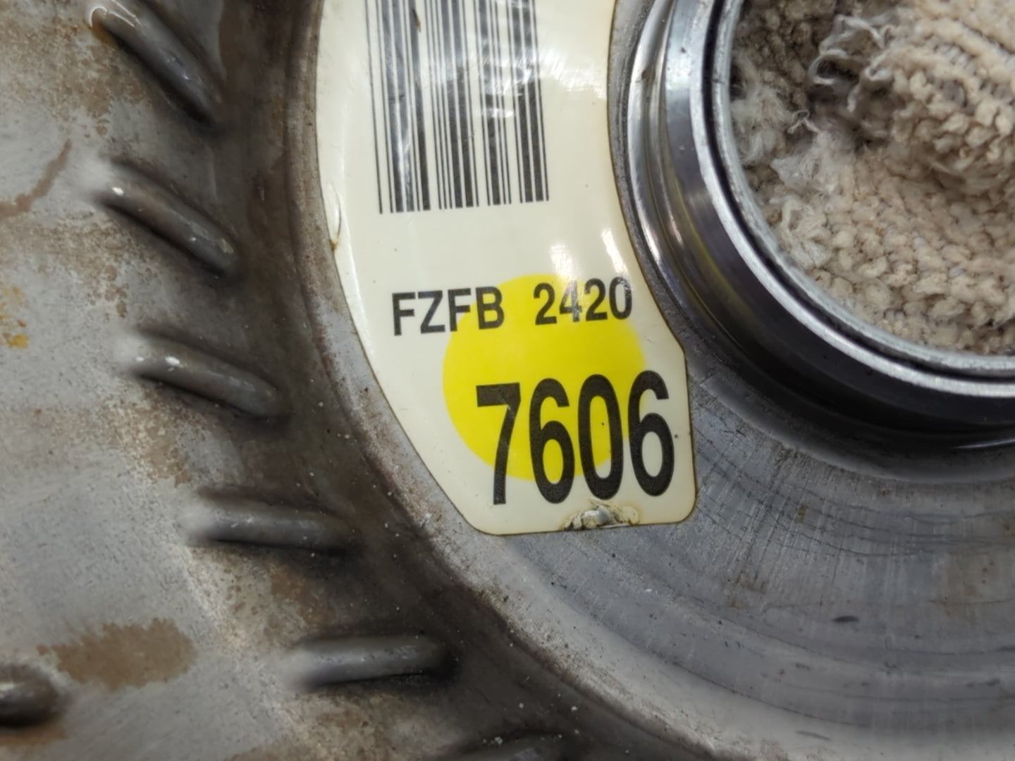 2004 Chevrolet Cavalier Torque Converter Automatic Transmission OEM P/N:2420 7606 Fits OEM Used Auto Parts - Oemusedautopart