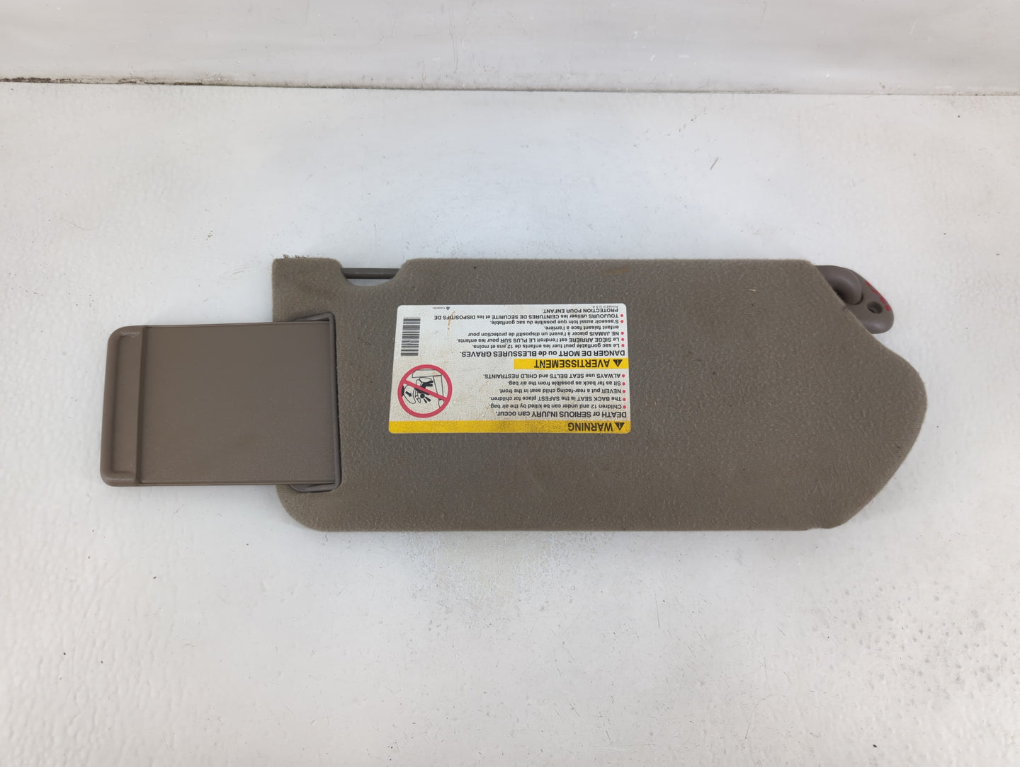 2000-2005 Chevrolet Impala Sun Visor Shade Replacement Driver Left Mirror Fits Fits 2000 2001 2002 2003 2004 2005 OEM Used A