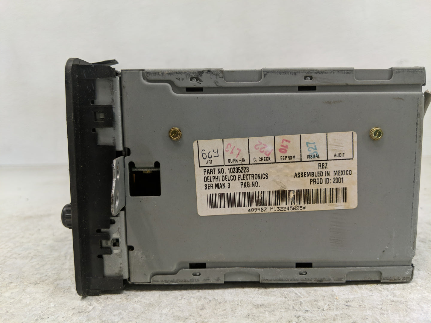 2002-2005 Chevrolet Impala Radio AM FM Cd Player Receiver Replacement P/N:10335223 Fits Fits 2002 2003 2004 2005 OEM Used Au