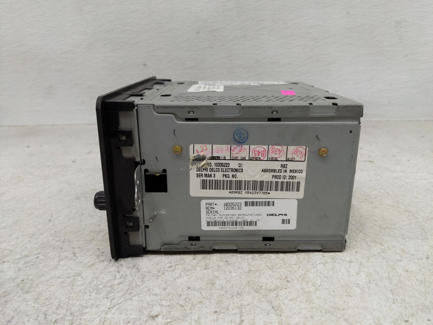 2002-2005 Chevrolet Impala Radio AM FM Cd Player Receiver Replacement P/N:10335223 Fits Fits 2002 2003 2004 2005 OEM Used Au