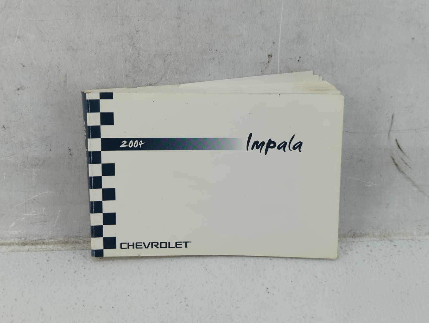 2004 Chevrolet Impala Owners Manual Book Guide P/N:10335959 A OEM Used Auto Parts - Oemusedautoparts1.com