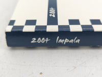 2004 Chevrolet Impala Owners Manual Book Guide P/N:10335959 A OEM Used Auto Parts - Oemusedautoparts1.com