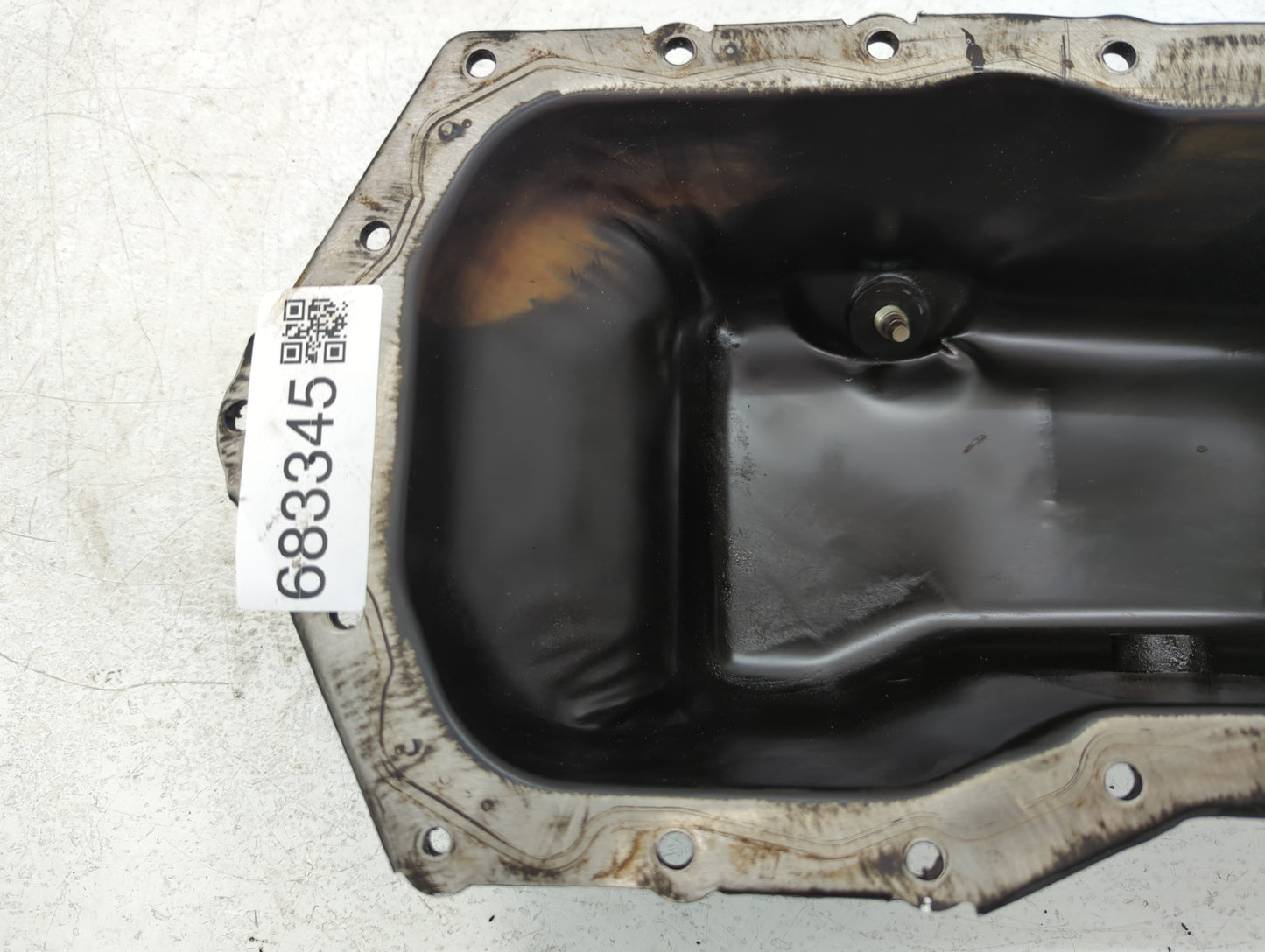 2004 Chevrolet Impala Engine Oil Pan P/N:12563240 Fits OEM Used Auto Parts - Oemusedautoparts1.com