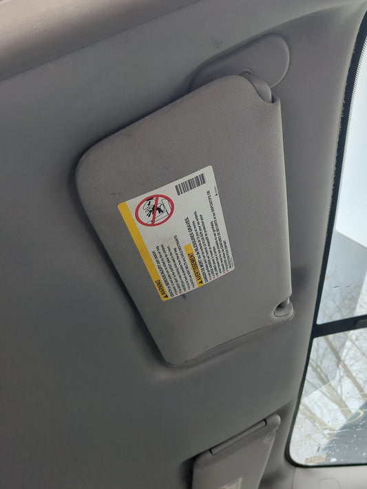 2004-2012 Chevrolet Malibu Sun Visor Shade Replacement Passenger Right Mirror Fits Fits 2004 2005 2008 2009 2010 2011 2012 O