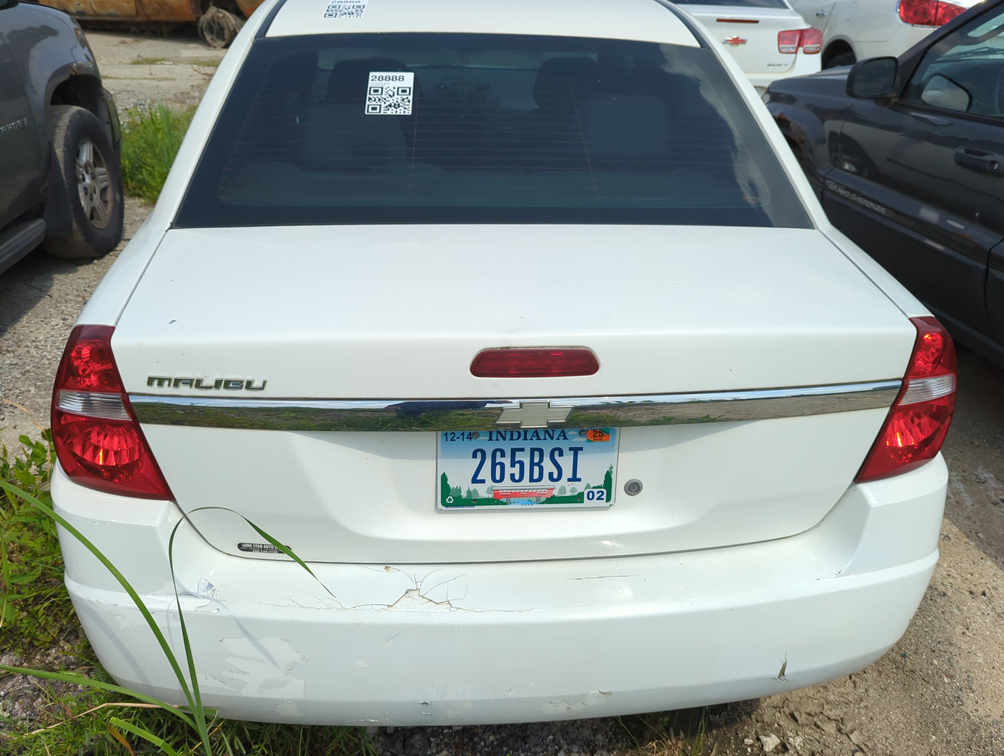 2004-2008 Chevrolet Malibu Trunk/decklid/hatch/tailgate Oem - Oemusedautoparts1.com