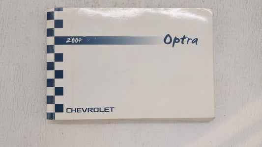 2004 Chevrolet Optra Owners Manual Book Guide OEM Used Auto Parts - Oemusedautoparts1.com