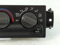 2004 Chevrolet S10 Blazer Climate Control Module Temperature AC/Heater Replacement P/N:150989664126 Fits OEM Used Auto Parts