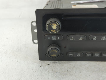 2004 Chevrolet S10 Blazer Radio AM FM Cd Player Receiver Replacement P/N:15104155 Fits Fits 2003 2005 2006 OEM Used Auto Parts