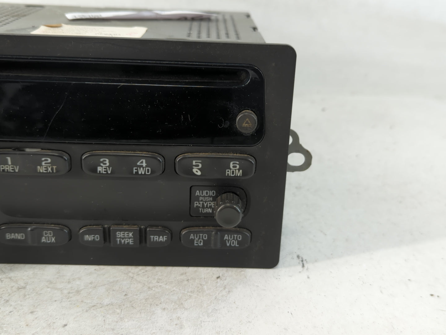 2004 Chevrolet S10 Blazer Radio AM FM Cd Player Receiver Replacement P/N:15104155 Fits Fits 2003 2005 2006 OEM Used Auto Par