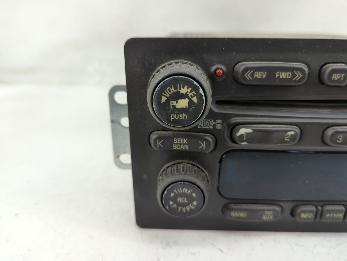 2003-2005 Chevrolet Silverado 1500 Radio AM FM Cd Player Receiver Replacement P/N:15196055 Fits Fits 2003 2004 2005 2006 OEM