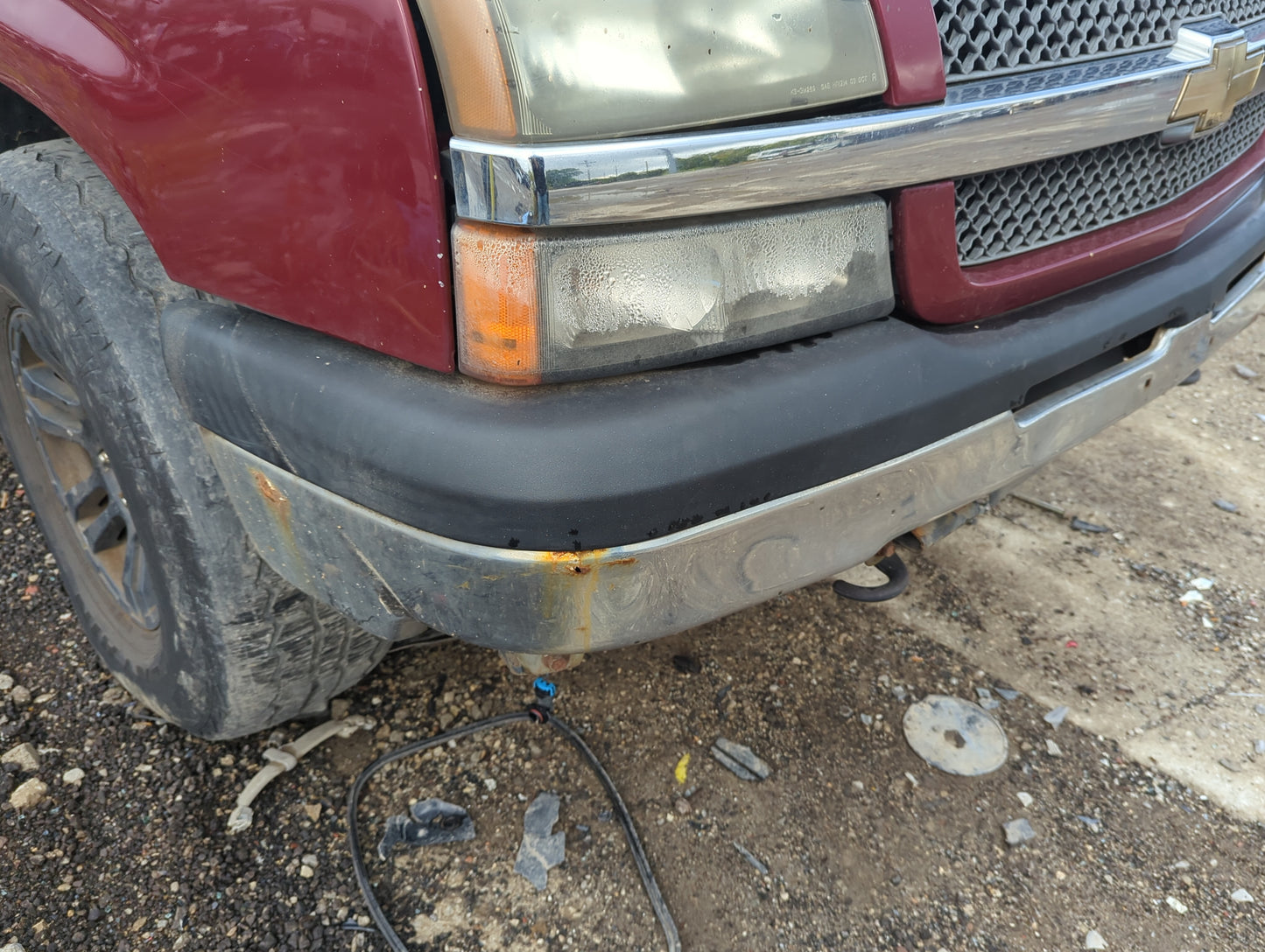 2003-2007 Chevrolet Silverado 1500 Front Bumper - Oem - Oemusedautoparts1.com