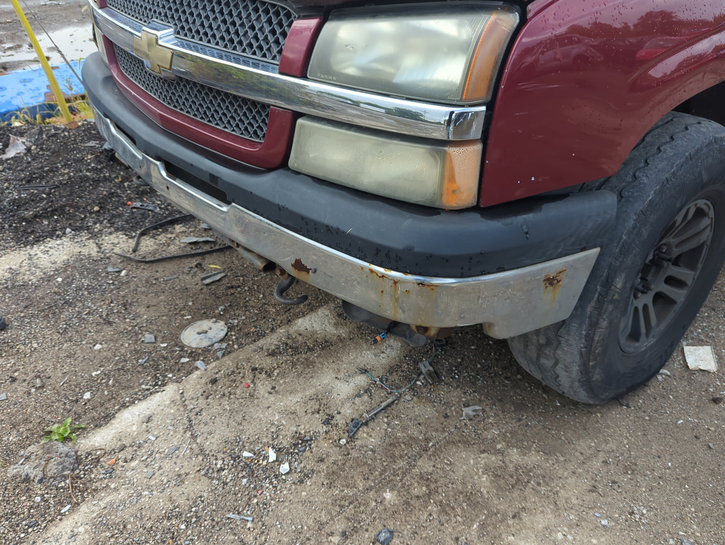 2003-2007 Chevrolet Silverado 1500 Front Bumper - Oem - Oemusedautoparts1.com
