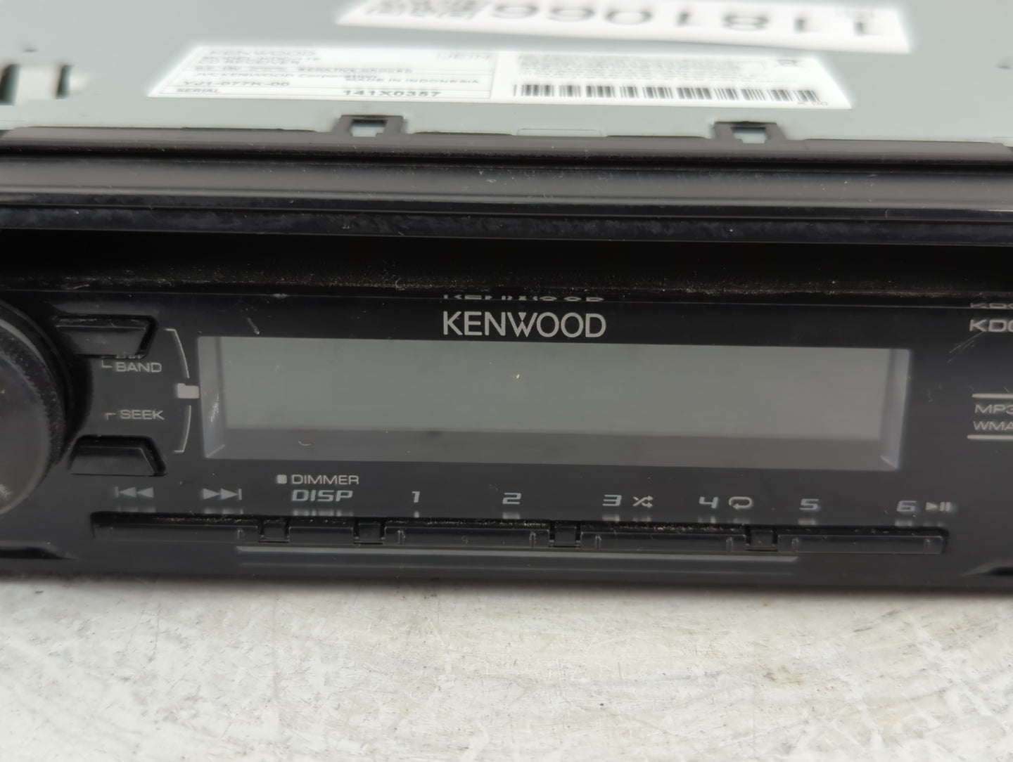 2003-2005 Chevrolet Silverado 1500 Radio AM FM Cd Player Receiver Replacement P/N:YJ1-077K-00 Fits Fits 2003 2004 2005 OEM U