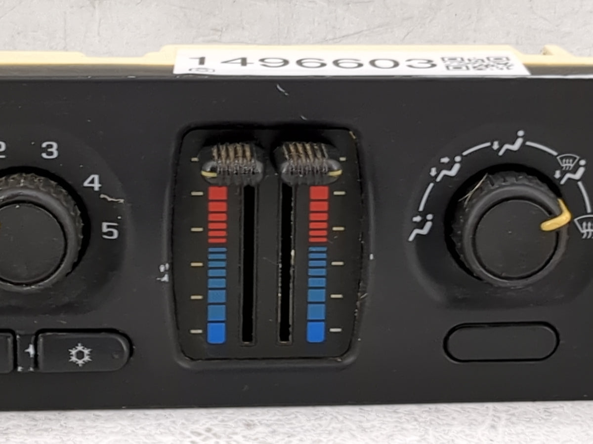 2003-2004 Chevrolet Silverado 1500 Climate Control Module Temperature AC/Heater Replacement P/N:15136888 Fits Fits 2003 2004
