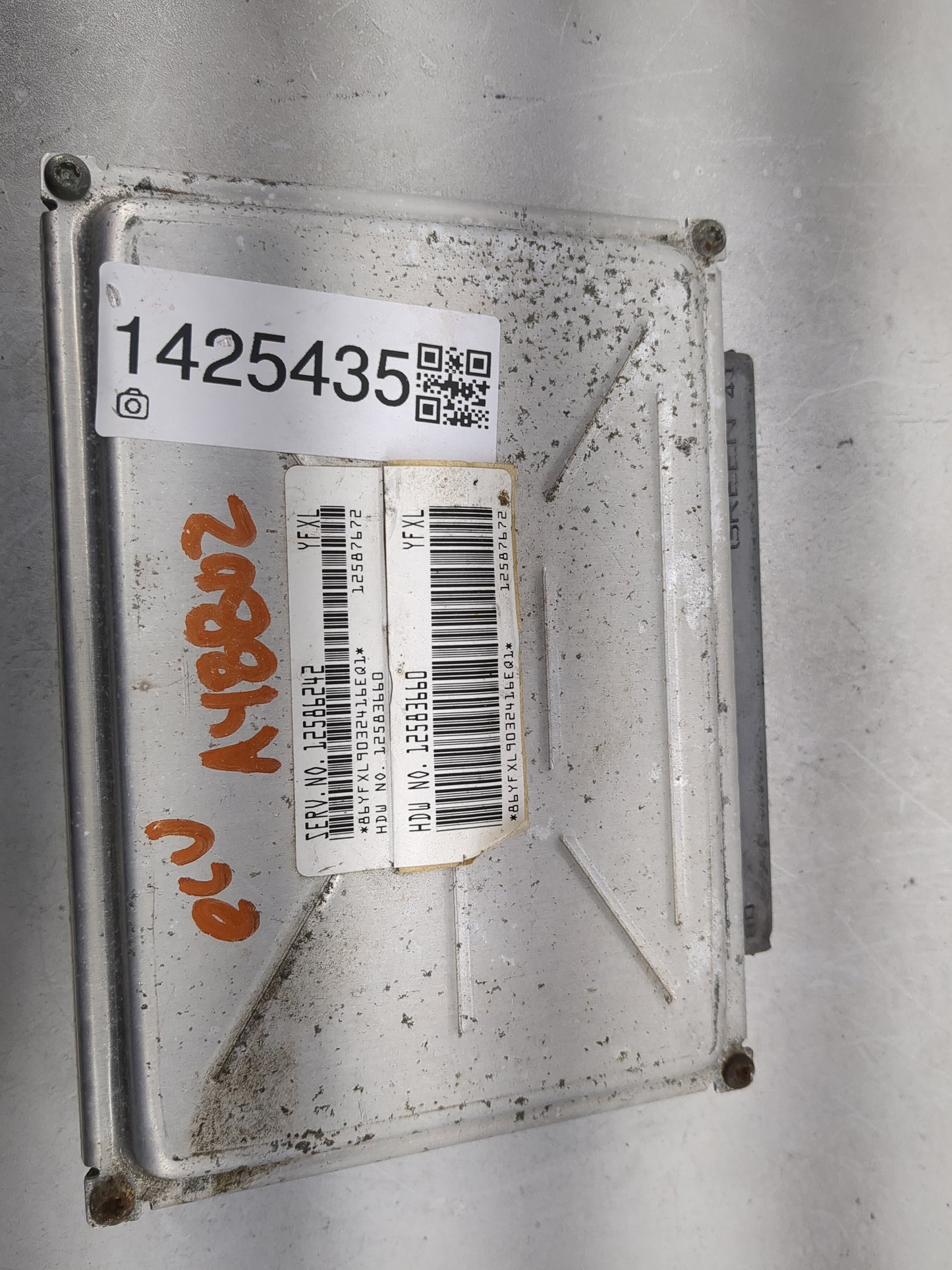2004 Chevrolet Silverado 2500 PCM Engine Control Computer ECU ECM PCU OEM P/N:12586242 12583360, 12587672 Fits OEM Used Auto