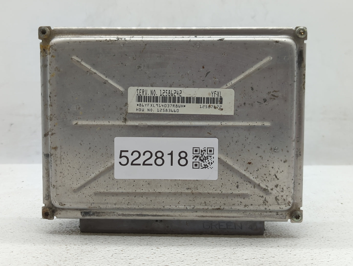2003-2004 Chevrolet Silverado 2500 PCM Engine Control Computer ECU ECM PCU OEM P/N:126583660 12586242 Fits OEM Used Auto Par