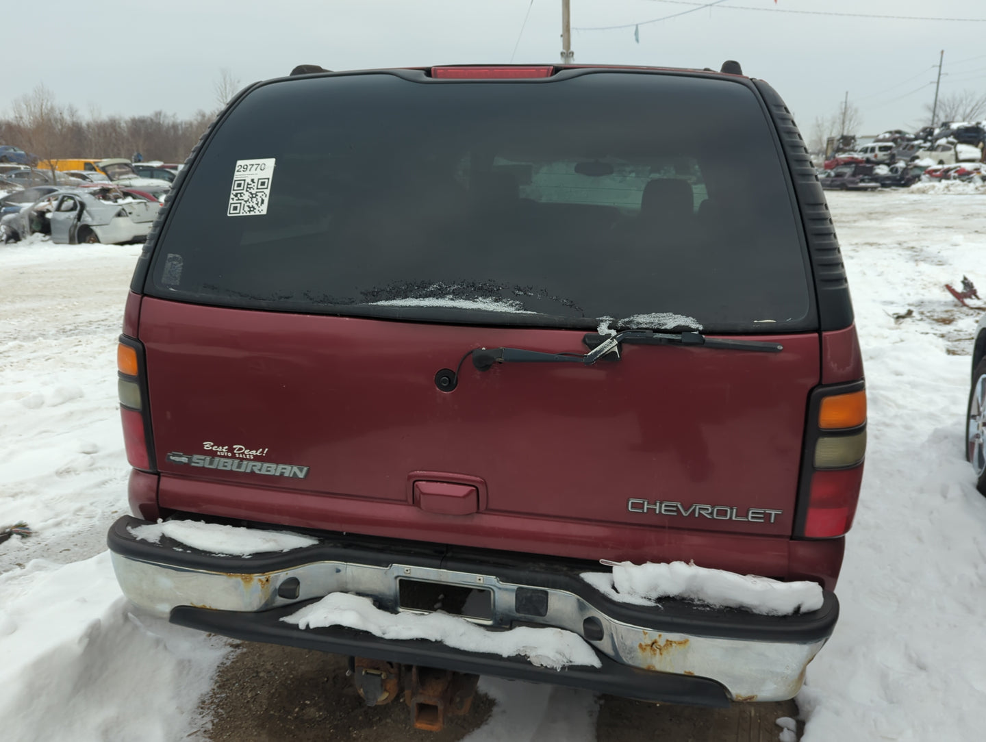 2001-2005 Chevrolet Suburban 1500 Trunk/decklid/hatch/tailgate Oem 1354509 - Oemusedautoparts1.com