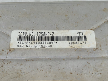 2003-2006 Chevrolet Suburban 1500 PCM Engine Control Computer ECU ECM PCU OEM P/N:12586242 Fits Fits 2003 2004 2005 2006 2007 OEM Used Auto Parts
