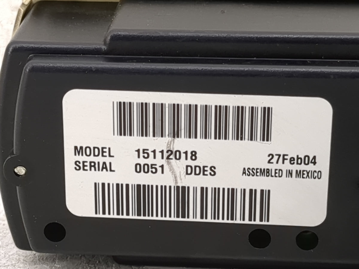 2003-2006 Chevrolet Suburban 1500 Climate Control Module Temperature AC/Heater Replacement P/N:15112018 Fits OEM Used Auto P