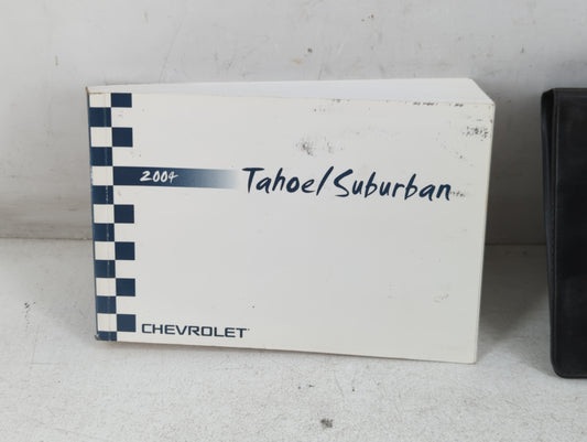 2004 Chevrolet Tahoe Owners Manual Book Guide P/N:C2416 B OEM Used Auto Parts