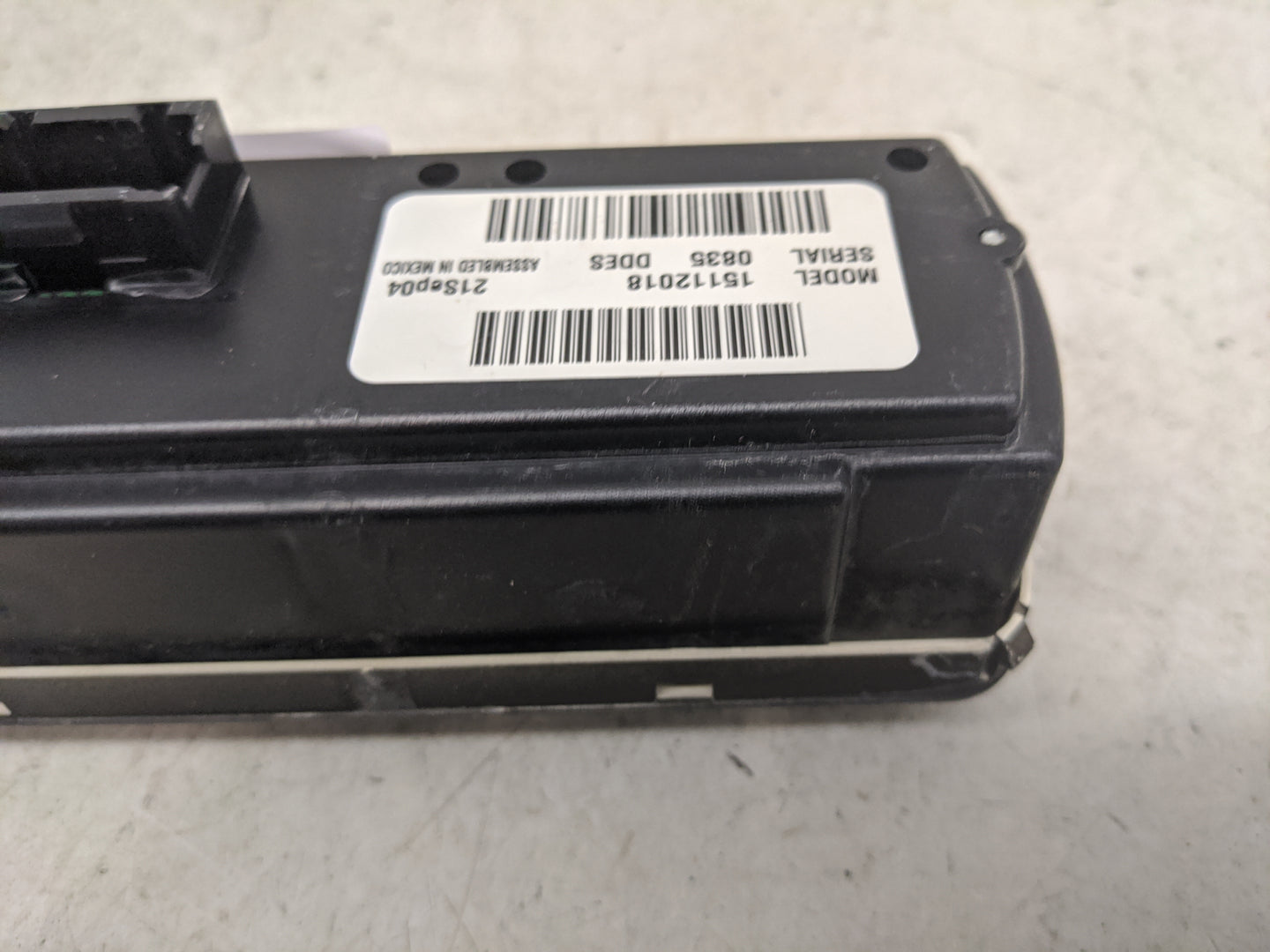 2003-2006 Chevrolet Tahoe Climate Control Module Temperature AC/Heater Replacement P/N:15112018 Fits Fits 2003 2004 2005 200