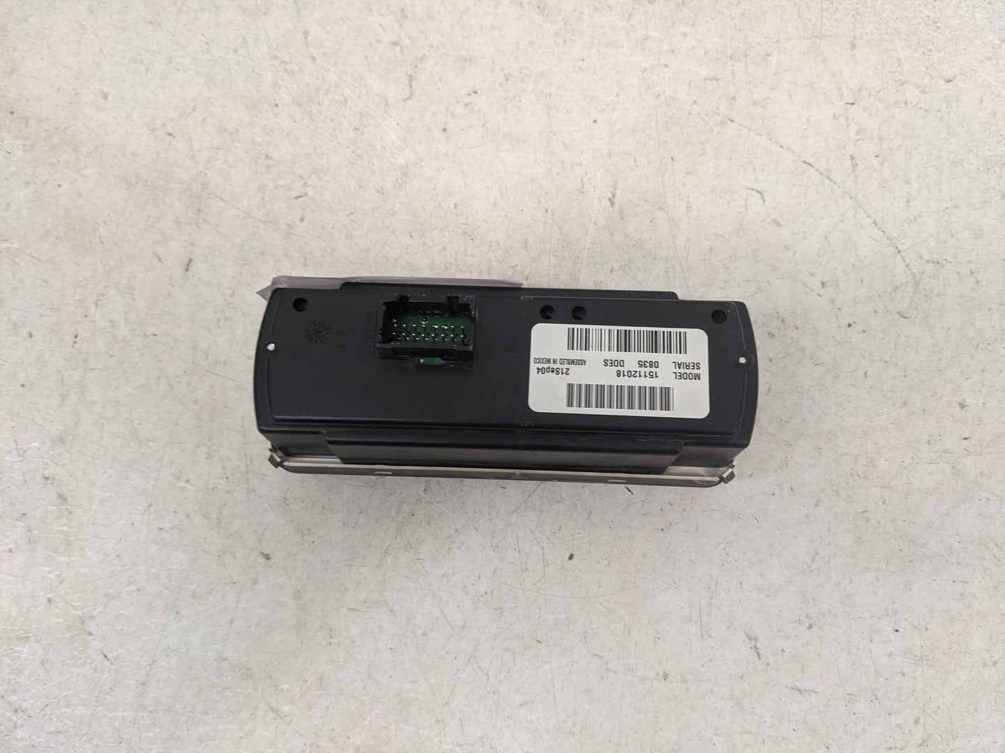 2003-2006 Chevrolet Tahoe Climate Control Module Temperature AC/Heater Replacement P/N:15112018 Fits Fits 2003 2004 2005 200