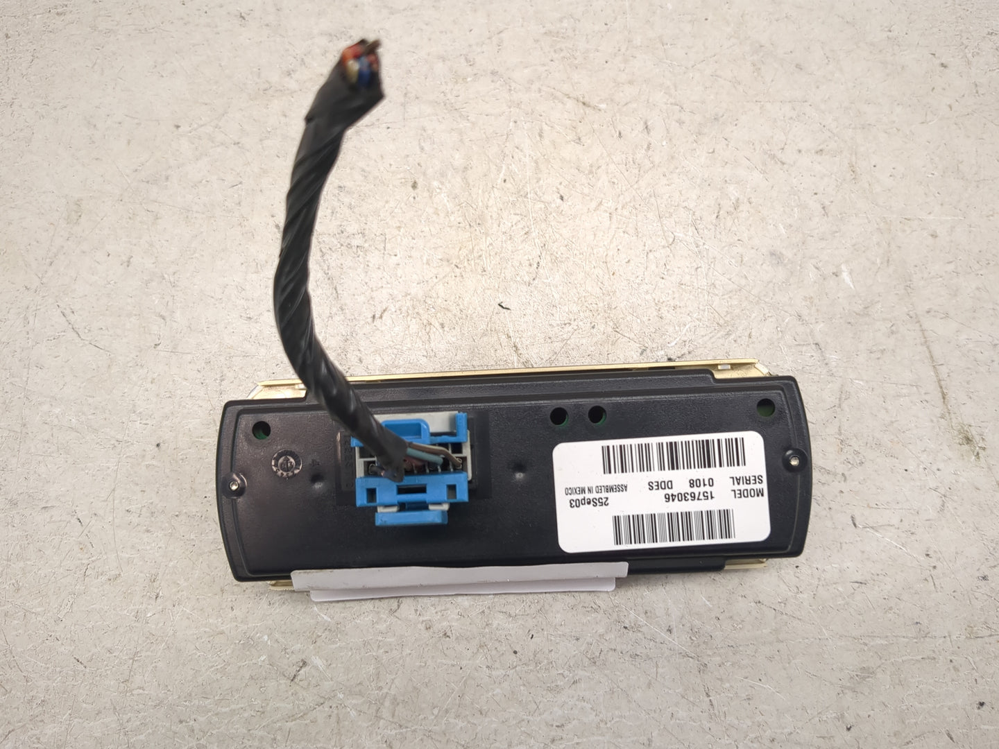 2003-2006 Chevrolet Tahoe Climate Control Module Temperature AC/Heater Replacement P/N:15763046 Fits Fits 2003 2004 2005 200