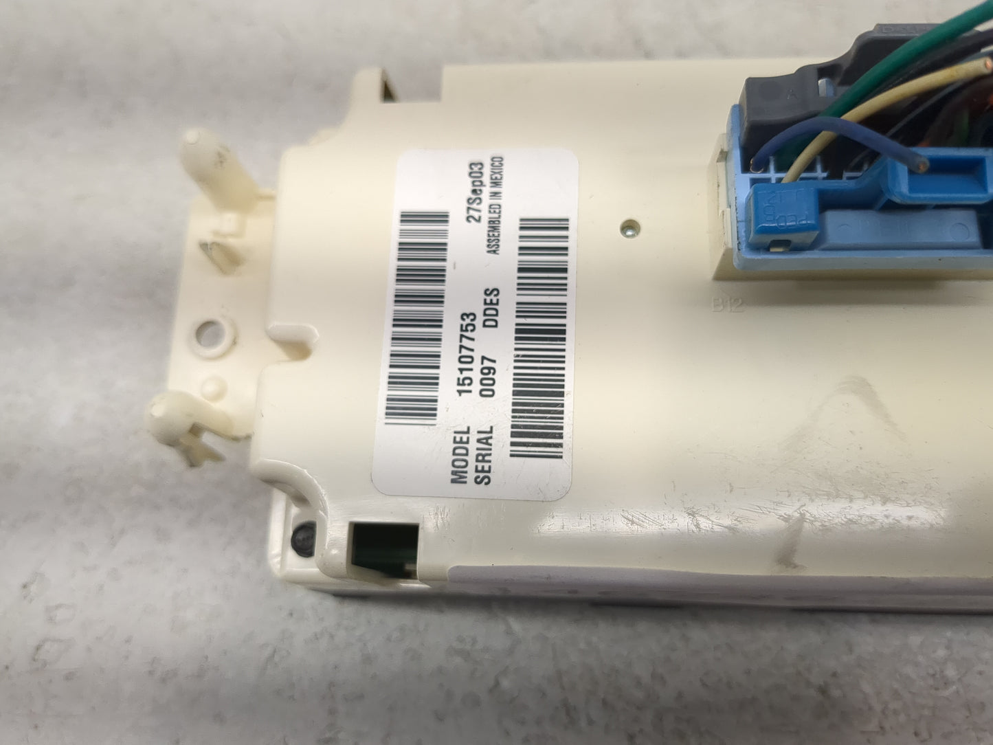 2003-2004 Chevrolet Tahoe Climate Control Module Temperature AC/Heater Replacement P/N:15107753 Fits Fits 2003 2004 OEM Used