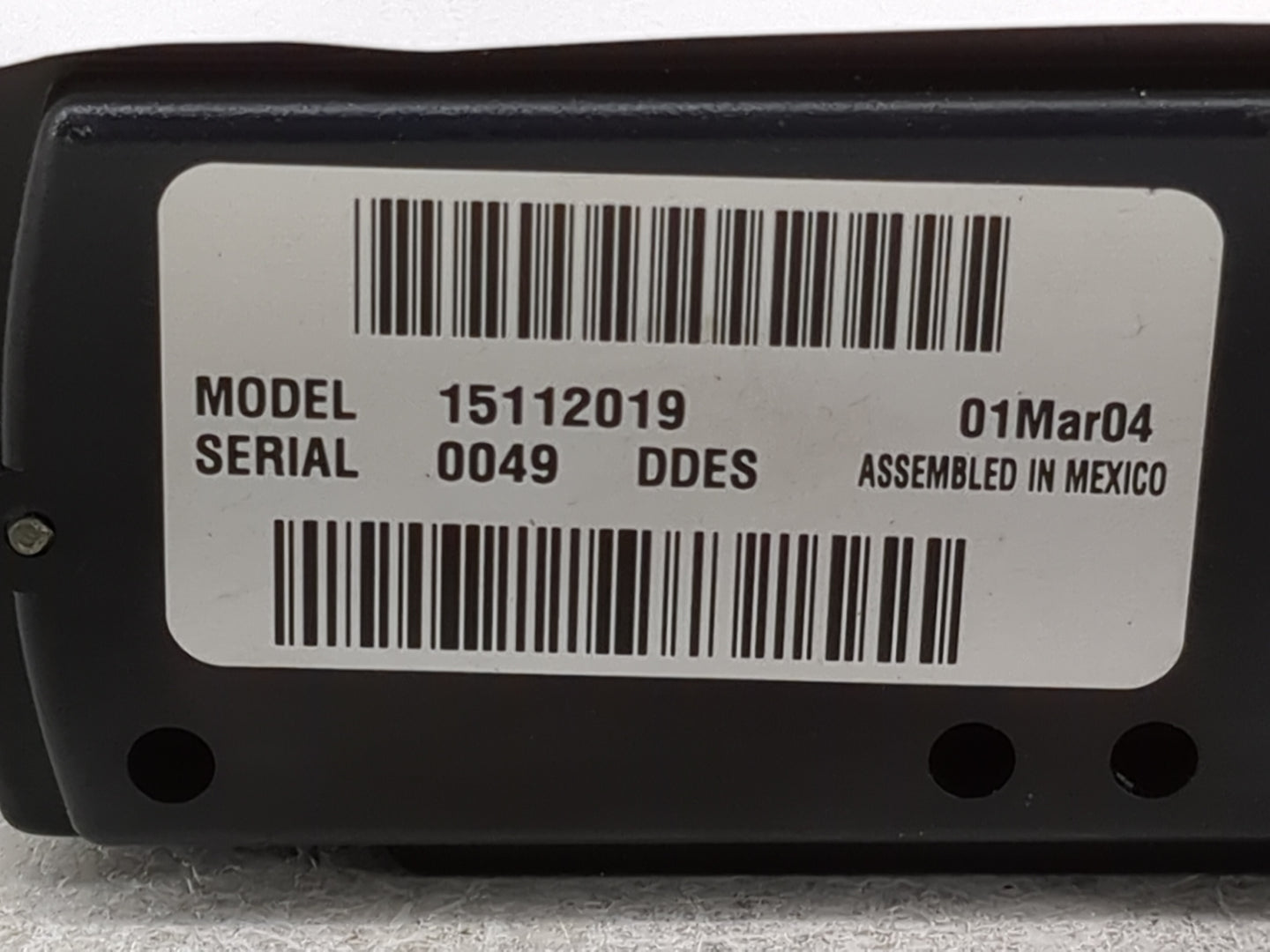 2003-2006 Chevrolet Tahoe Climate Control Module Temperature AC/Heater Replacement P/N:15112019 Fits Fits 2003 2004 2005 200