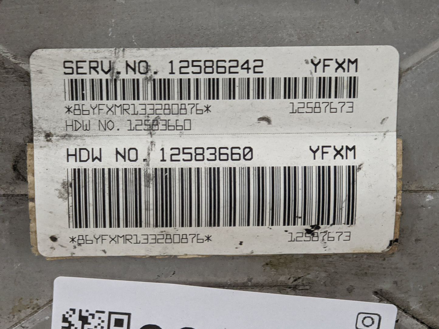 2003-2006 Chevrolet Tahoe PCM Engine Control Computer ECU ECM PCU OEM P/N:12586242 12583660 Fits Fits 2003 2004 2005 2006 20