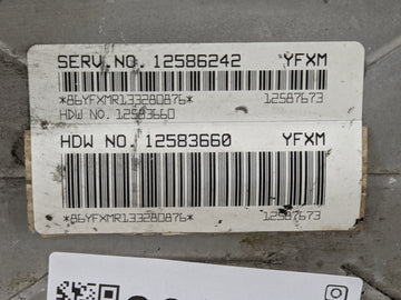 2003-2006 Chevrolet Tahoe PCM Engine Control Computer ECU ECM PCU OEM P/N:12586242 12583660 Fits Fits 2003 2004 2005 2006 2007 OEM Used Auto Parts
