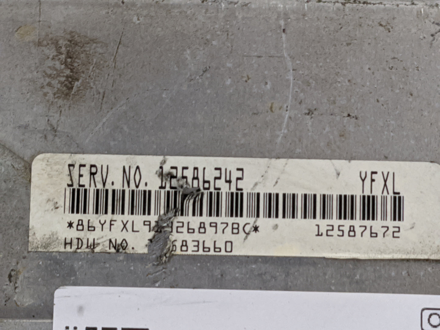 2003-2006 Chevrolet Tahoe PCM Engine Control Computer ECU ECM PCU OEM P/N:12586242 12587672 Fits Fits 2003 2004 2005 2006 20