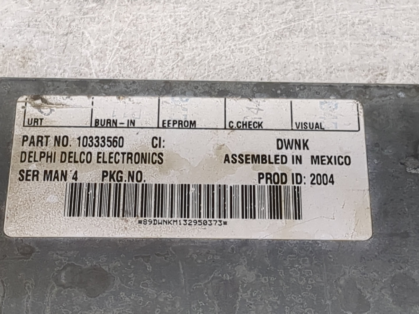 2004-2005 Chevrolet Tahoe Tuner Satellite Receiver 10333560 - Oemusedautoparts1.com
