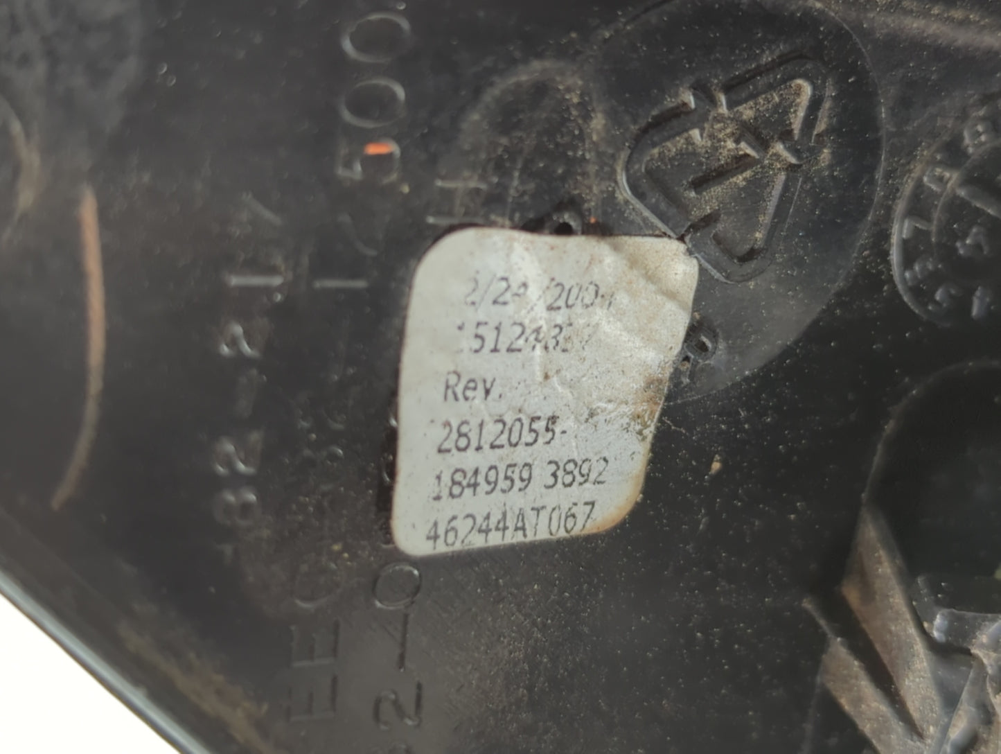 2003-2004 Chevrolet Tahoe Passenger Side View Mirror - Right Door Mirror OEM Used - Oemusedautoparts1.com