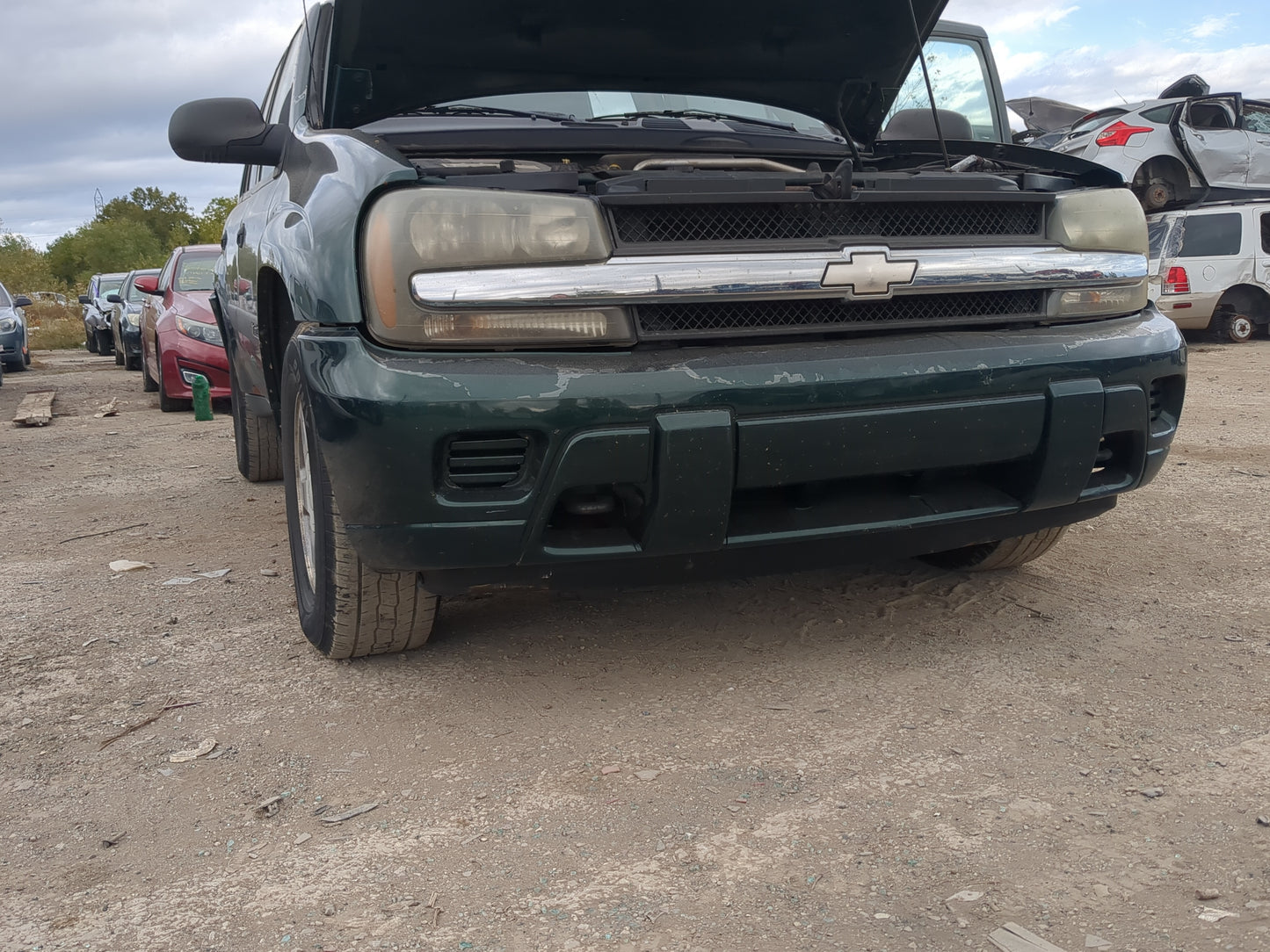 2002-2008 Chevrolet Trailblazer Front Bumper - Oem - Oemusedautoparts1.com