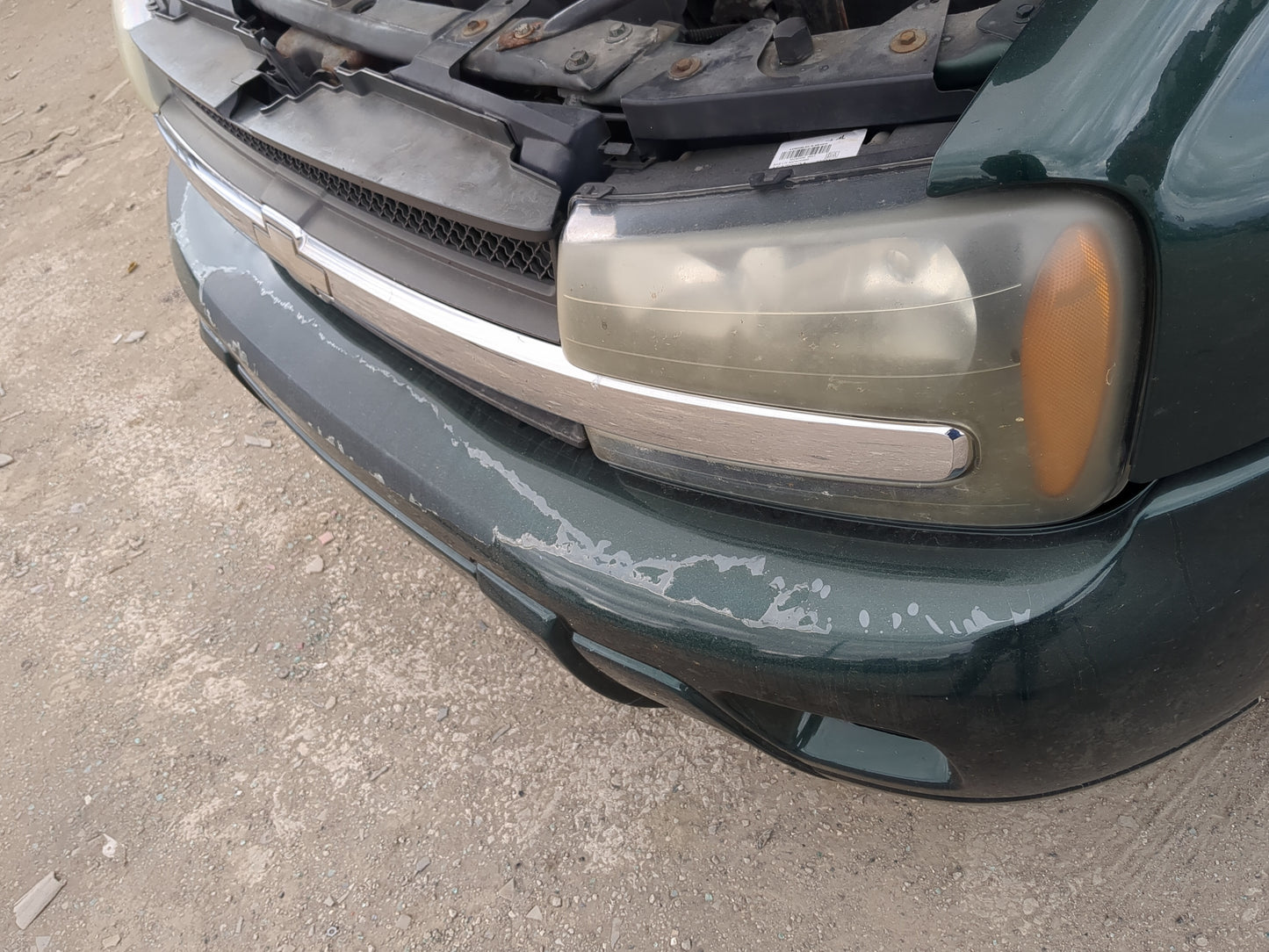2002-2008 Chevrolet Trailblazer Front Bumper - Oem 1190026 - Oemusedautoparts1.com