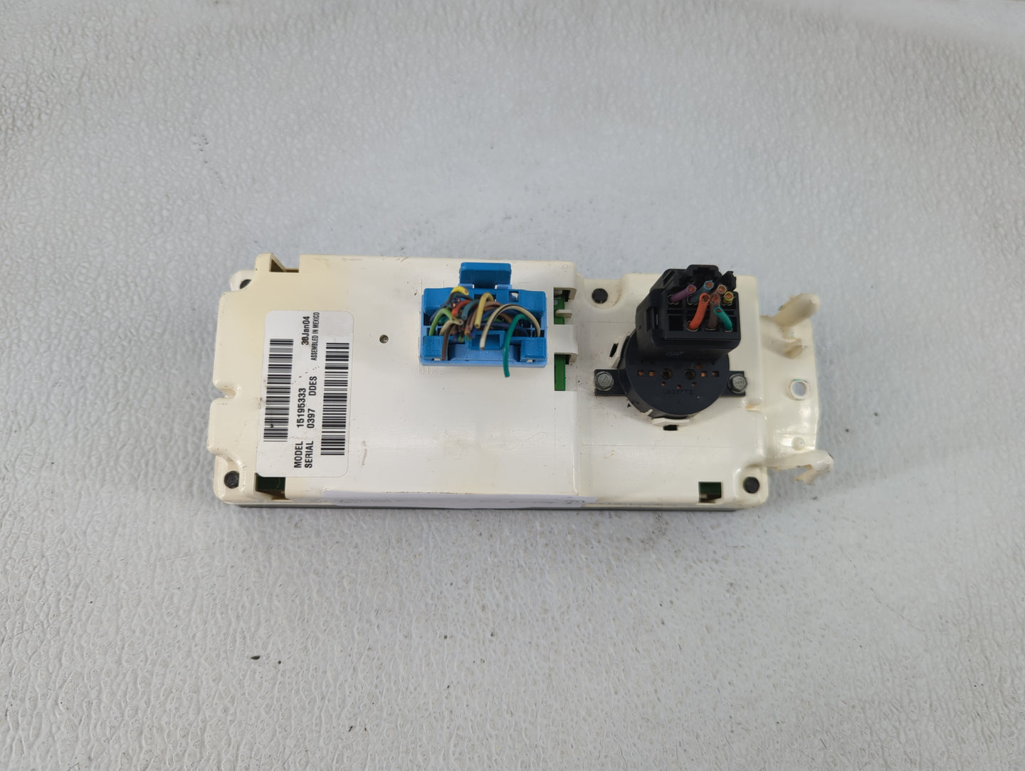 2003-2009 Chevrolet Trailblazer Climate Control Module Temperature AC/Heater Replacement P/N:15195333 Fits OEM Used Auto Par