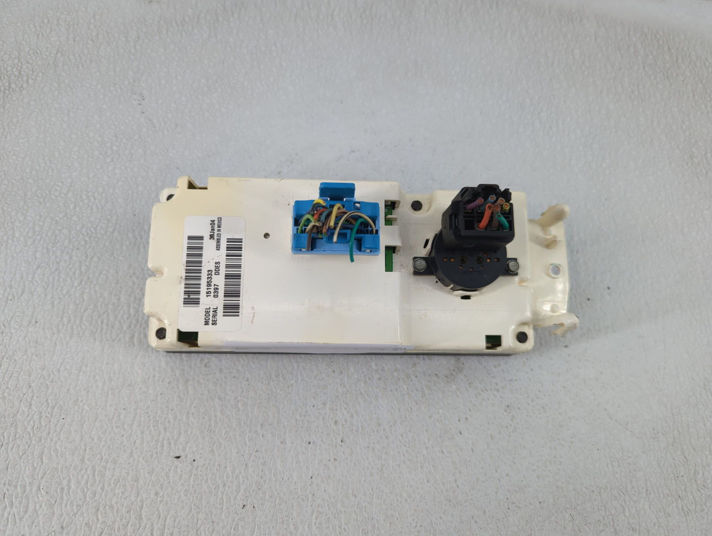 2003-2009 Chevrolet Trailblazer Climate Control Module Temperature AC/Heater Replacement P/N:15195333 Fits OEM Used Auto Par