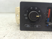 2002-2009 Chevrolet Trailblazer Climate Control Module Temperature AC/Heater Replacement P/N:15195333 Fits OEM Used Auto Par