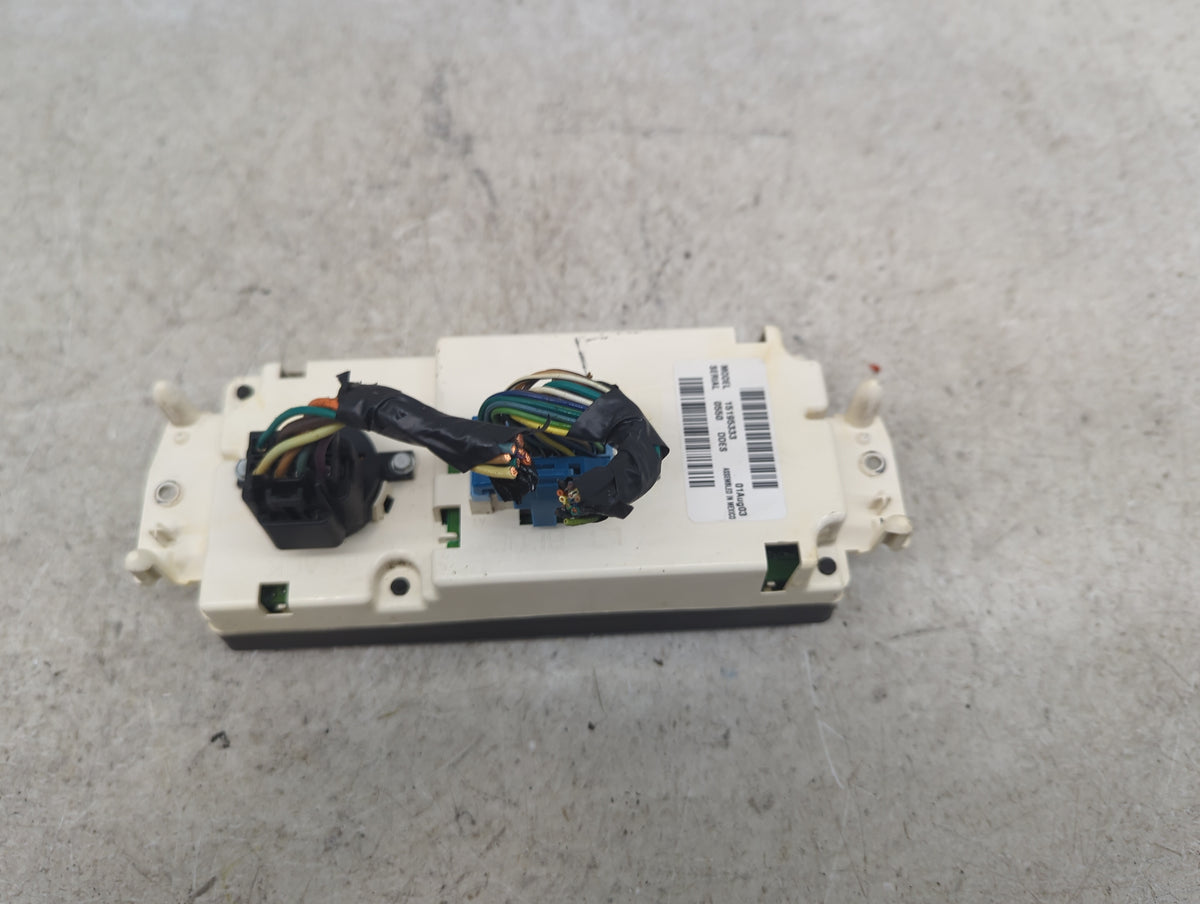 2002-2009 Chevrolet Trailblazer Climate Control Module Temperature AC/Heater Replacement P/N:15195333 Fits OEM Used Auto Par