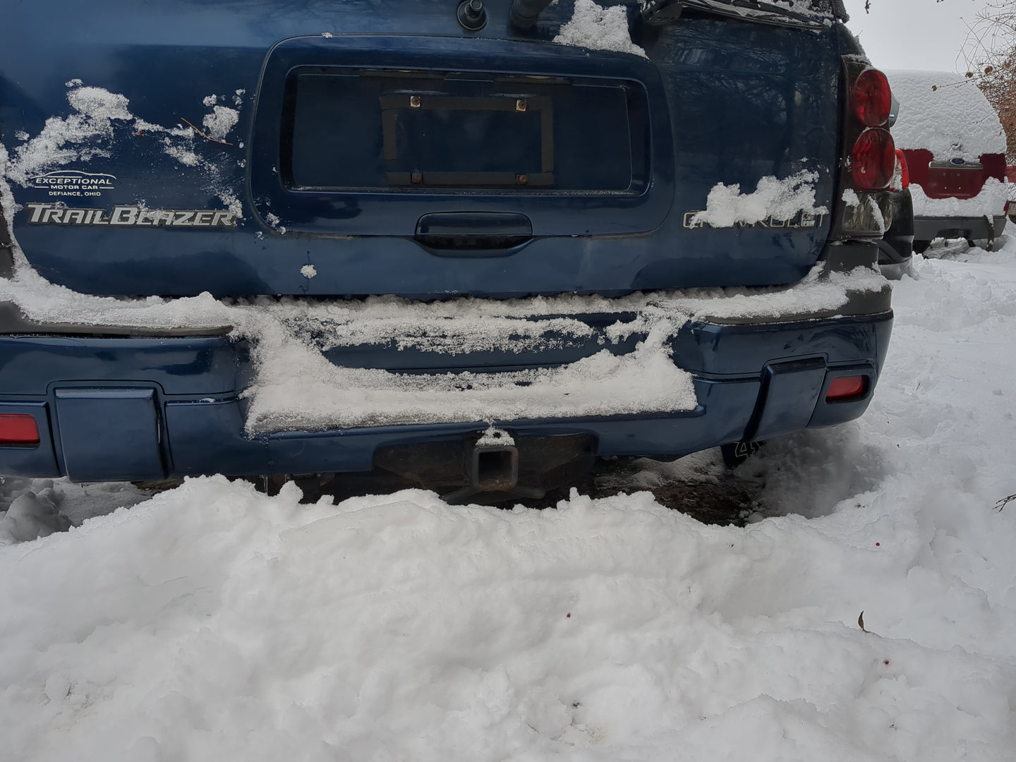 2002-2009 Chevrolet Trailblazer Rear Bumper Assembly Oem 1260132 - Oemusedautoparts1.com